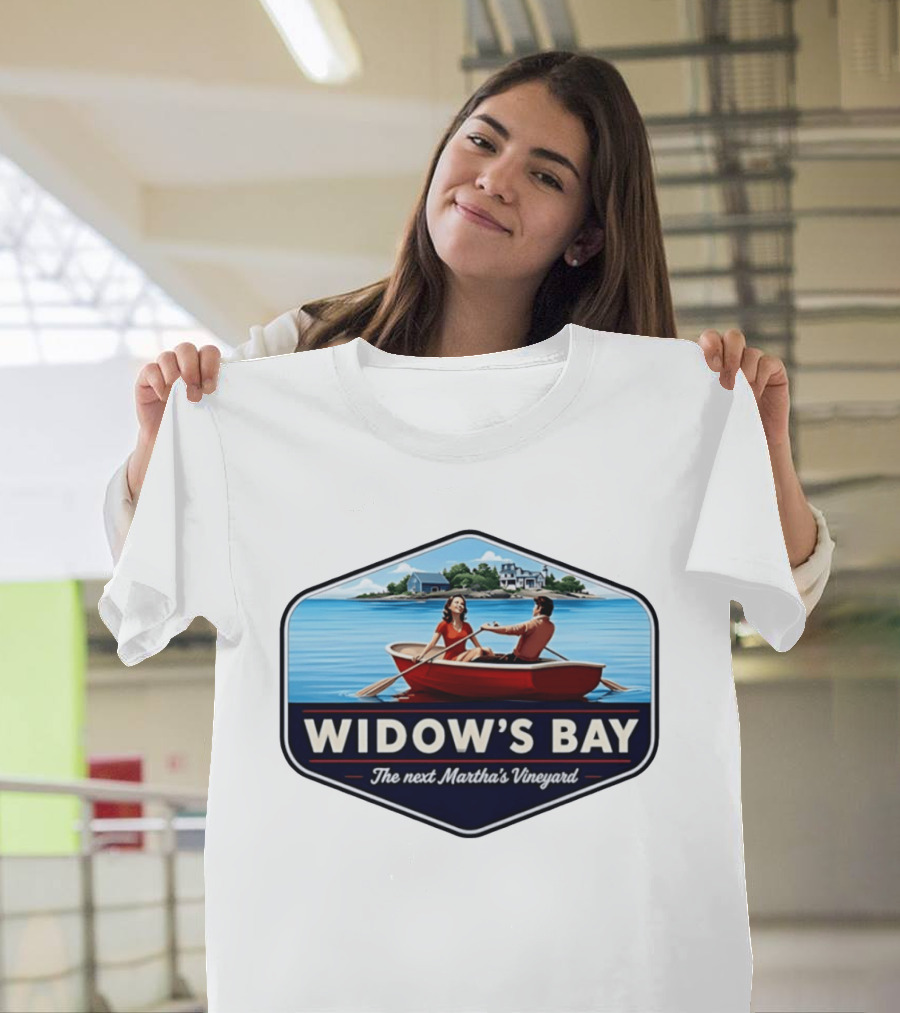 Widow's Bay Scenic Boating Couple The Next Martha's Vineyard T-Shirt