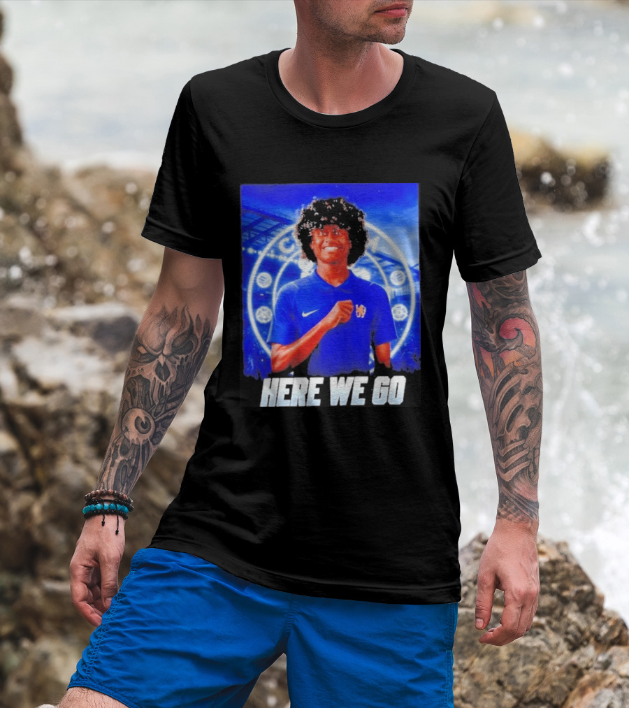 Benji Flowers Chelsea Football Here We Go T-Shirt