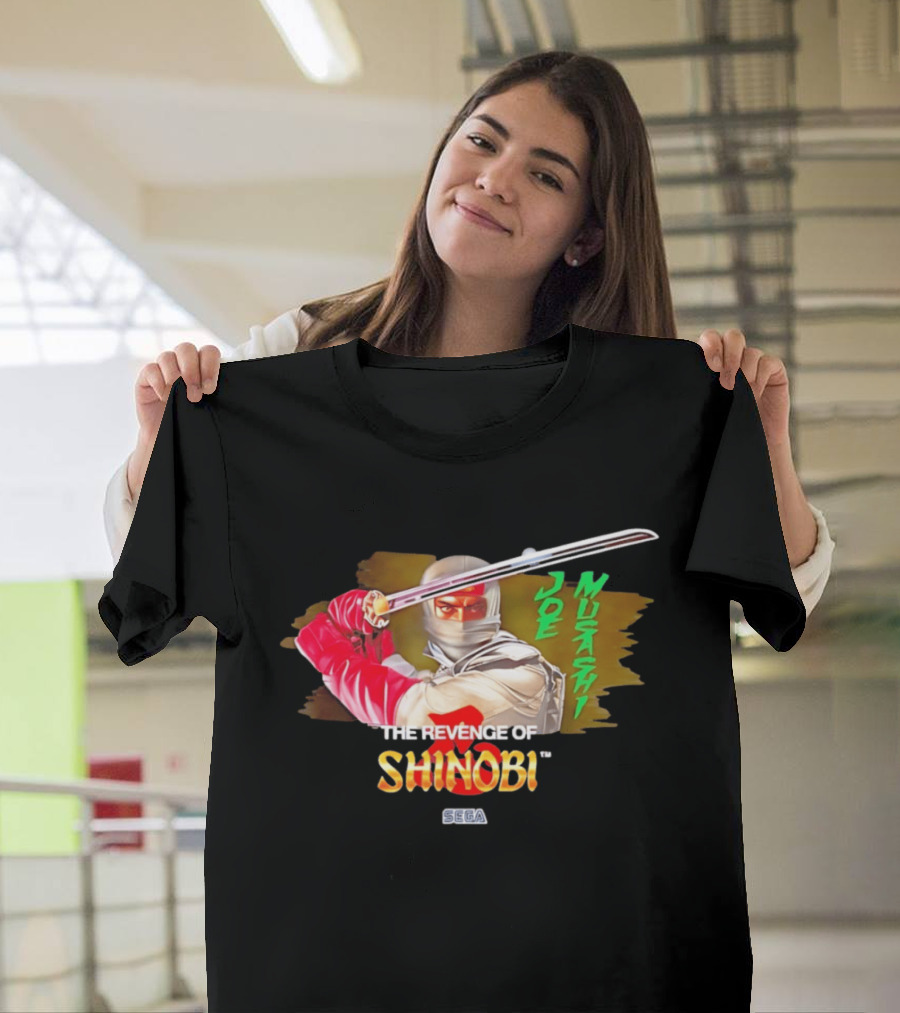 Joe Musashi The Revenge Of Shinobi SEGA T-Shirt