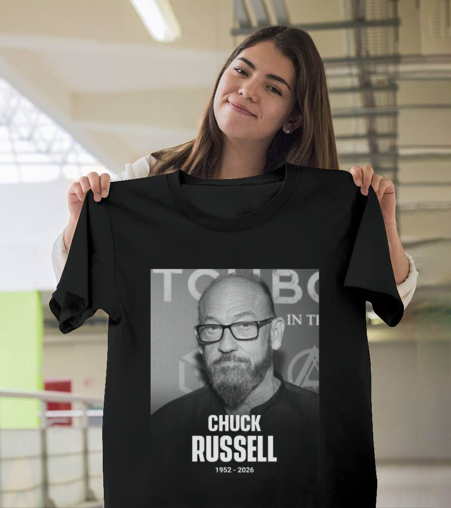 Chuck Russell 1952 2026 Memorial T-Shirt