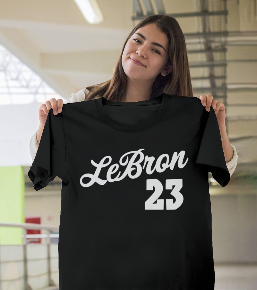 LeBron 23 Custom Name Number T-Shirt