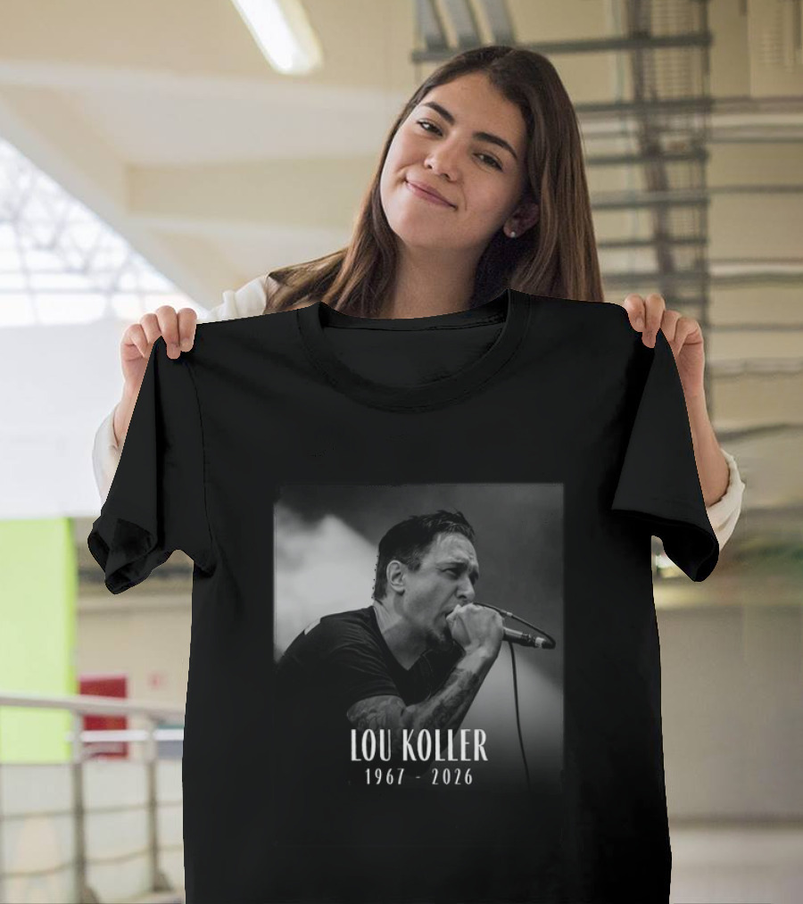Lou Koller 1967 2026 Vocal Microphone Performance T-Shirt