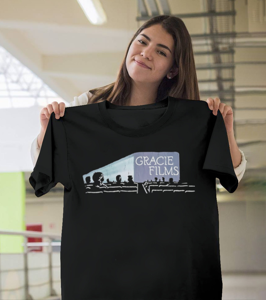 Gracie Films Cinema Screen The Simpsons Movie Theater Comedy Television T-Shirt