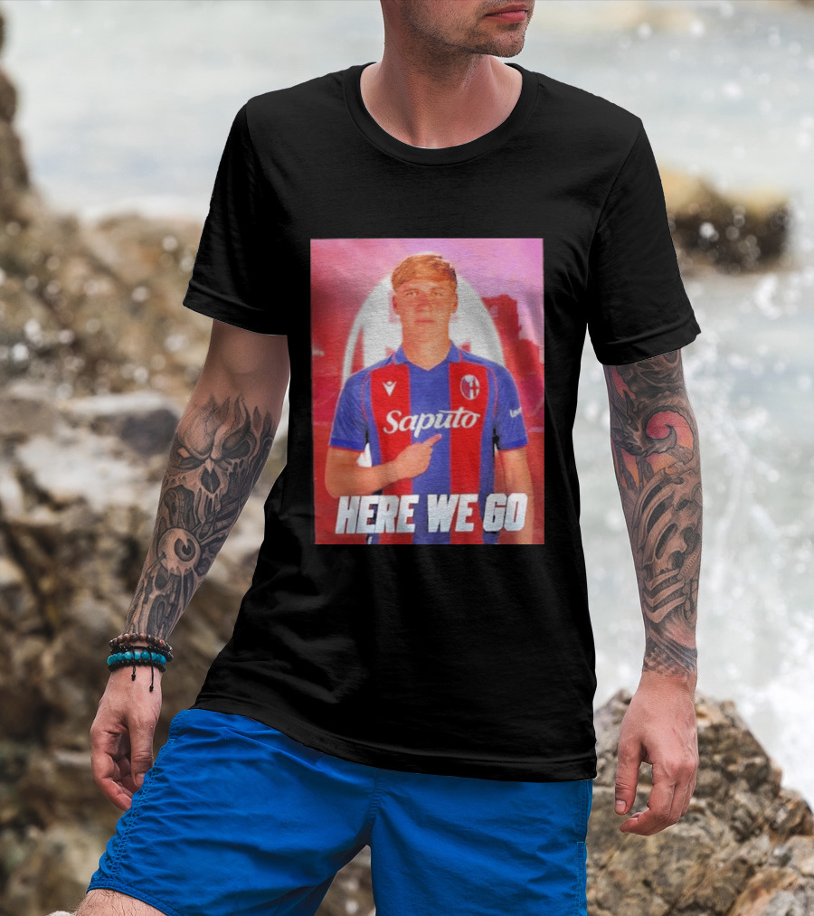 Mikel Amondarain Saputo Bologna FC Here We Go T-Shirt