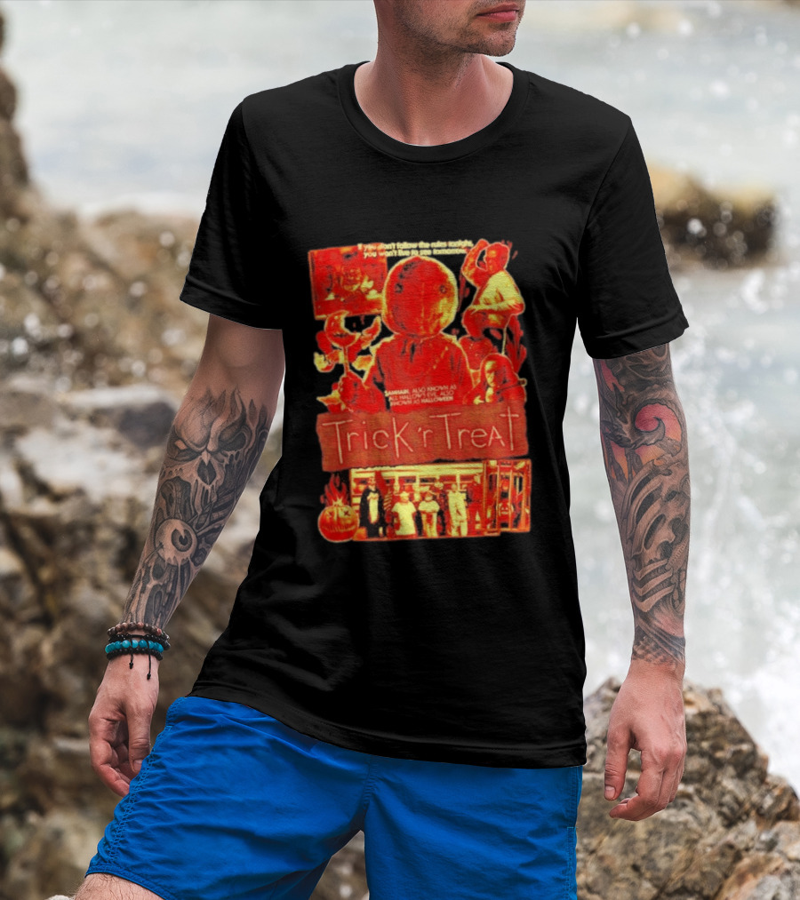 Trick 'r Treat Samhain Halloween Iconic Horror T-Shirt