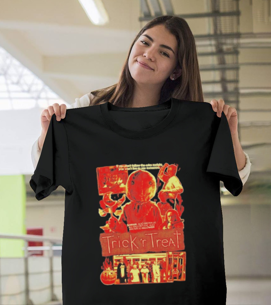 Trick 'r Treat Samhain Halloween Iconic Horror T-Shirt