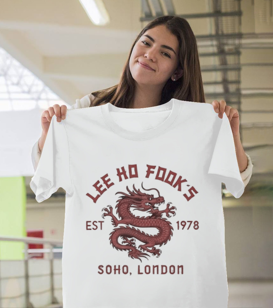 Lee Ho Fook's Est 1978 Soho London Dragon T-Shirt