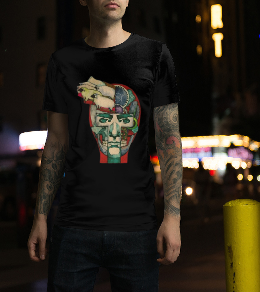 Andafterthat Store The Blade Runner Source Vtg Black Sheep Head Gears T-Shirt