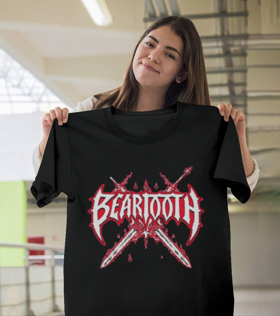 Beartooth Axe Knight Band Store Merchandise T-Shirt