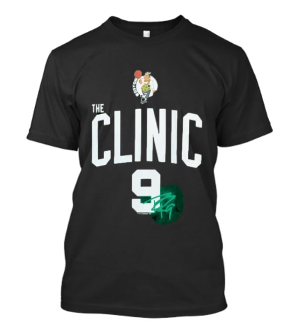 Boston Celtics The Clinic 9 Rajon Rondo Signature T-Shirt