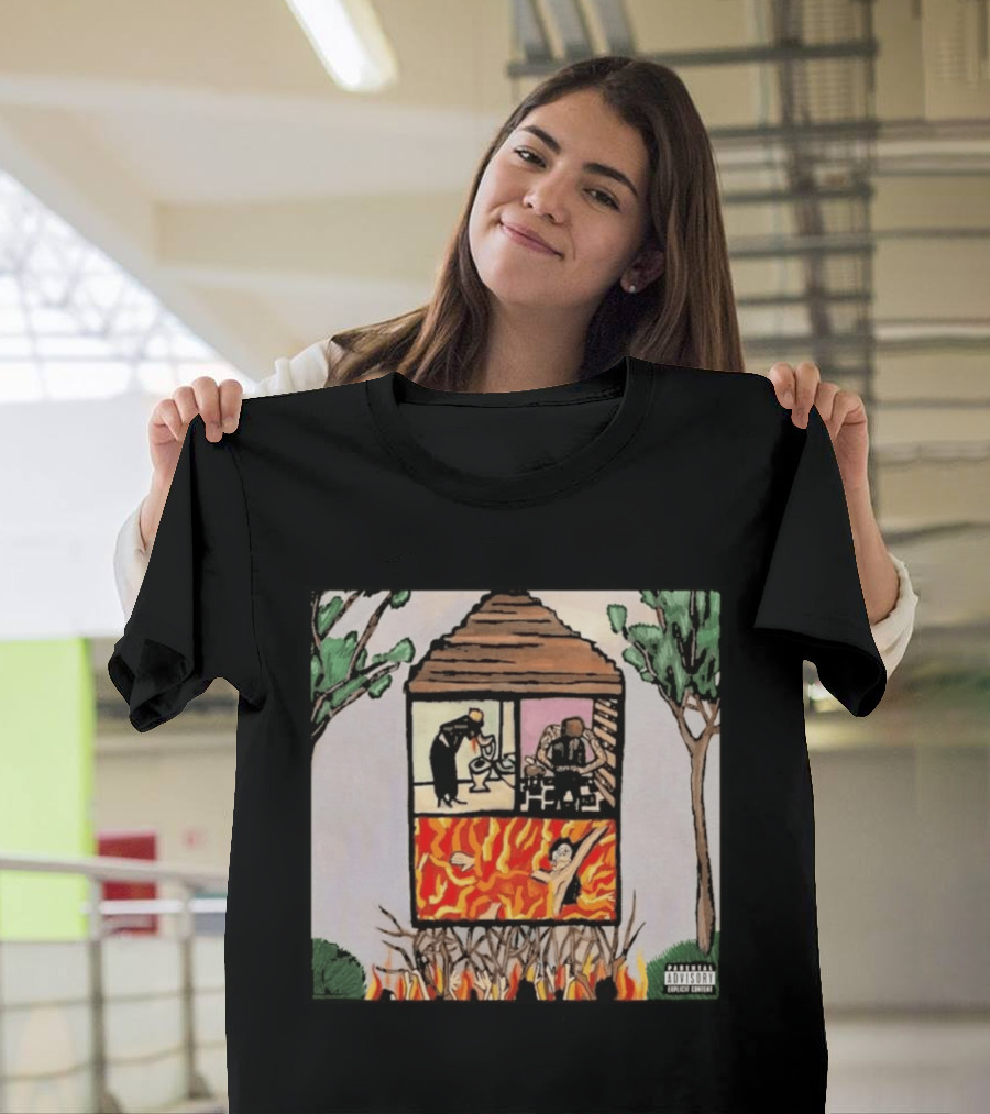 Long Term Effects Of Suffering With Parental Advisory Explicit Content Warning T-Shirt