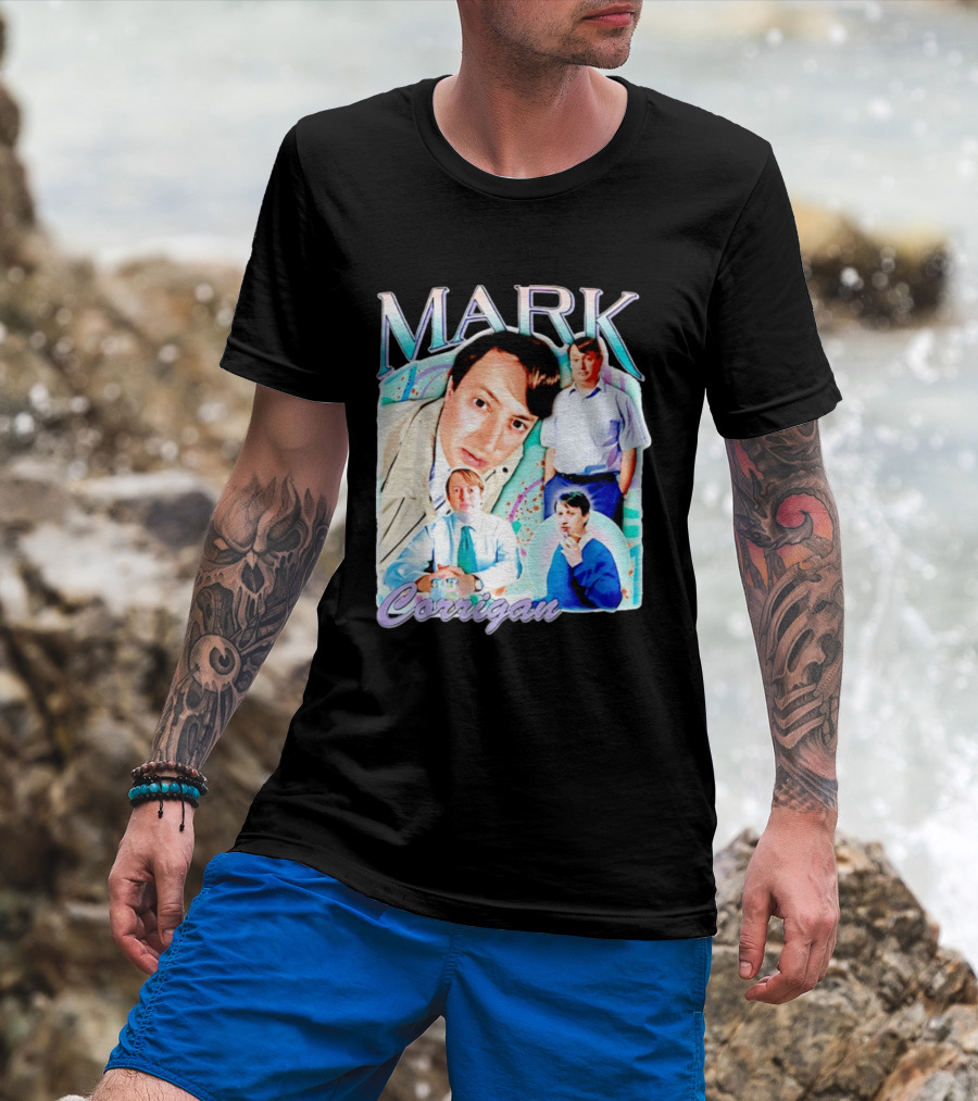 Mark Corrigan Peep Show Character Collage T-Shirt