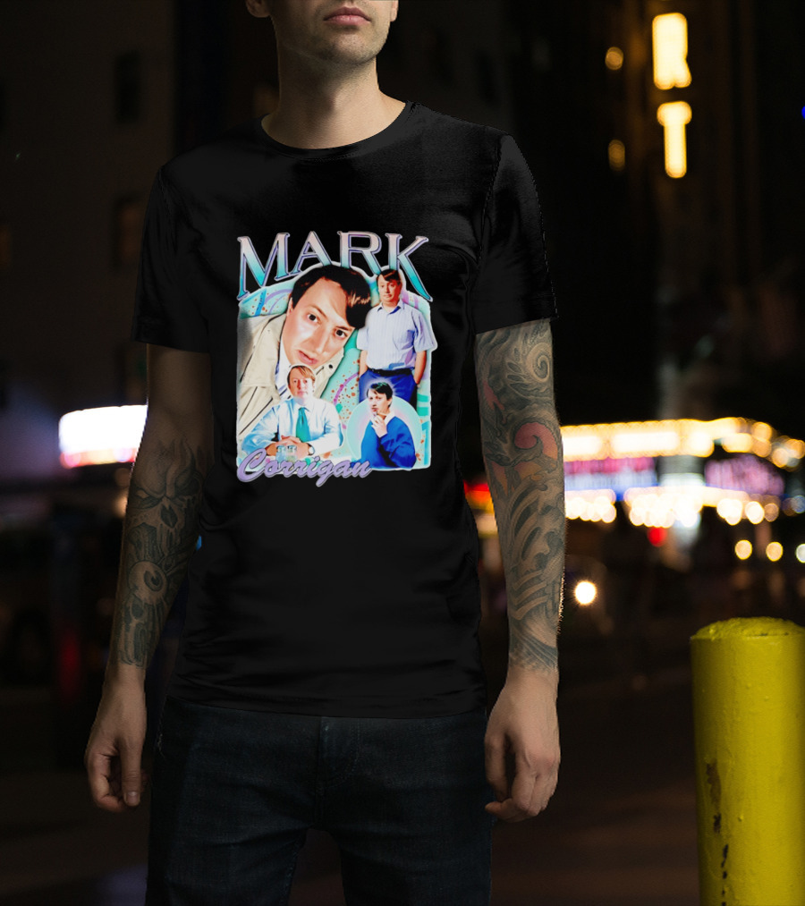 Mark Corrigan Peep Show Character Collage T-Shirt