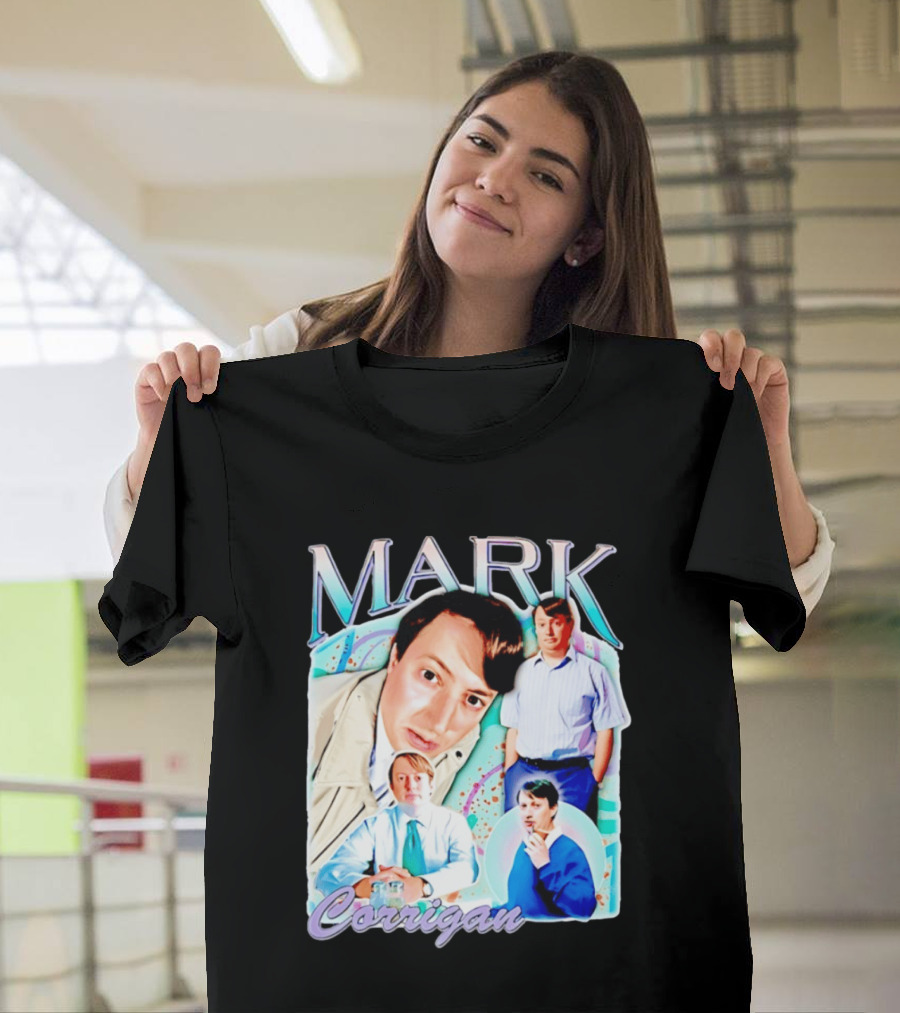 Mark Corrigan Peep Show Character Collage T-Shirt