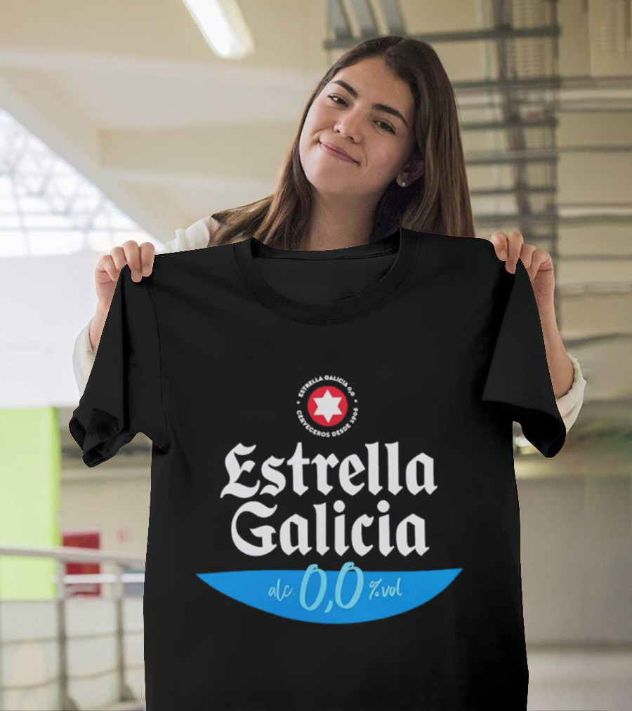 Estrella Galicia 0.0% Alc Alcohol Free T-Shirt