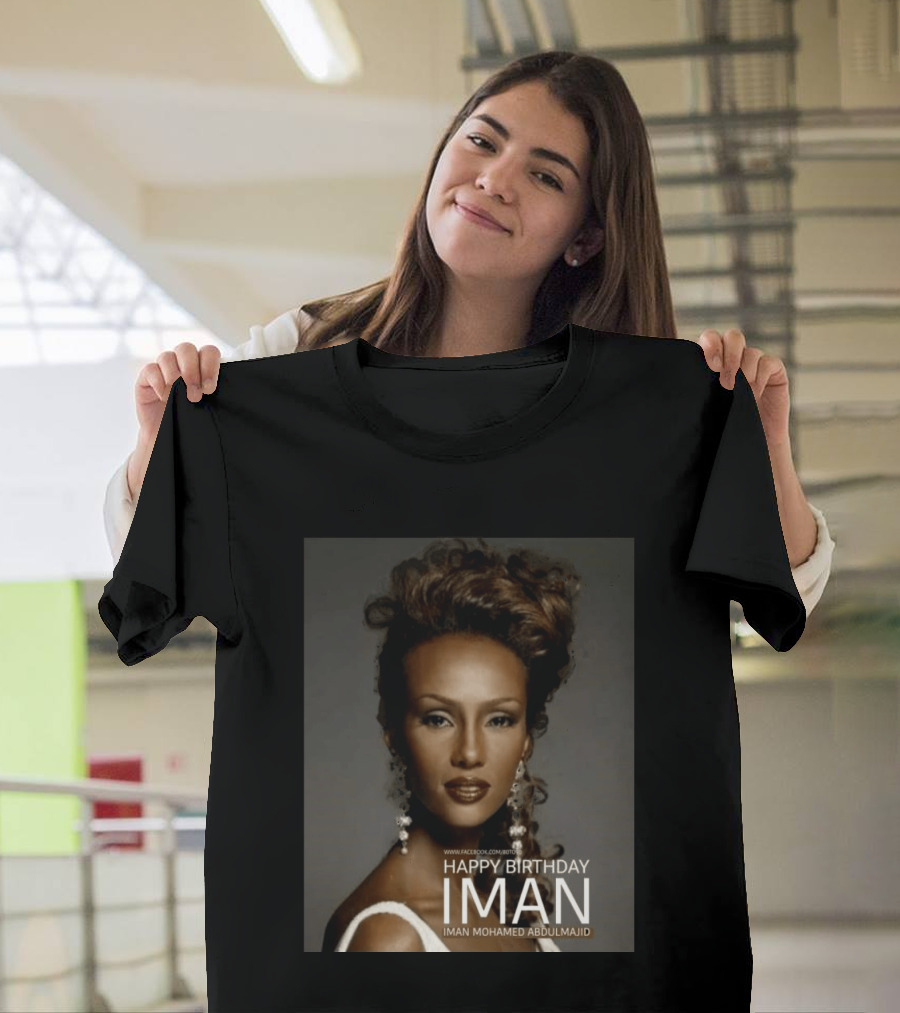Happy Birthday Iman Mohamed Abdulmajid Celebration T-Shirt