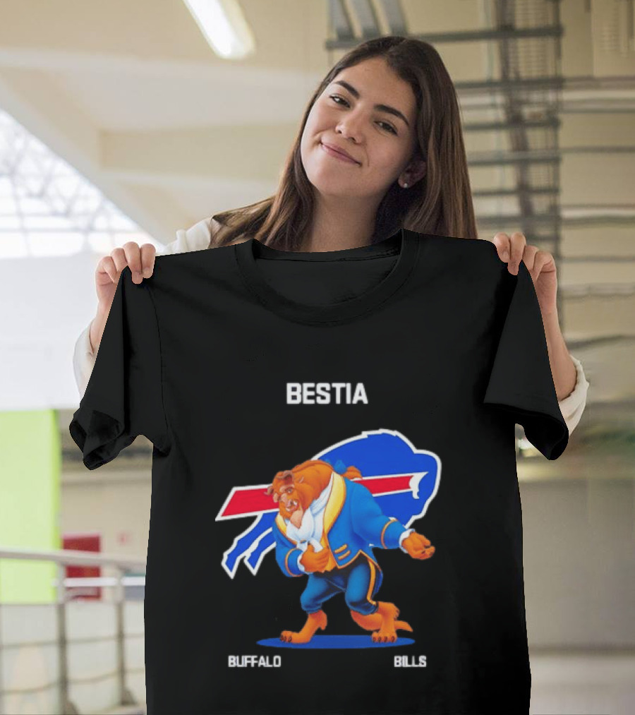 Buffalo Bills Beastia Cartoon T-Shirt