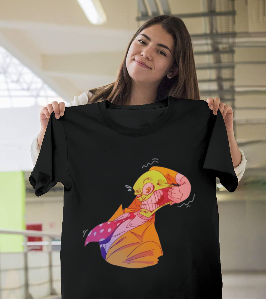 The Mask Dark Horse Comics Face Stretch Iconic Character Pose T-Shirt