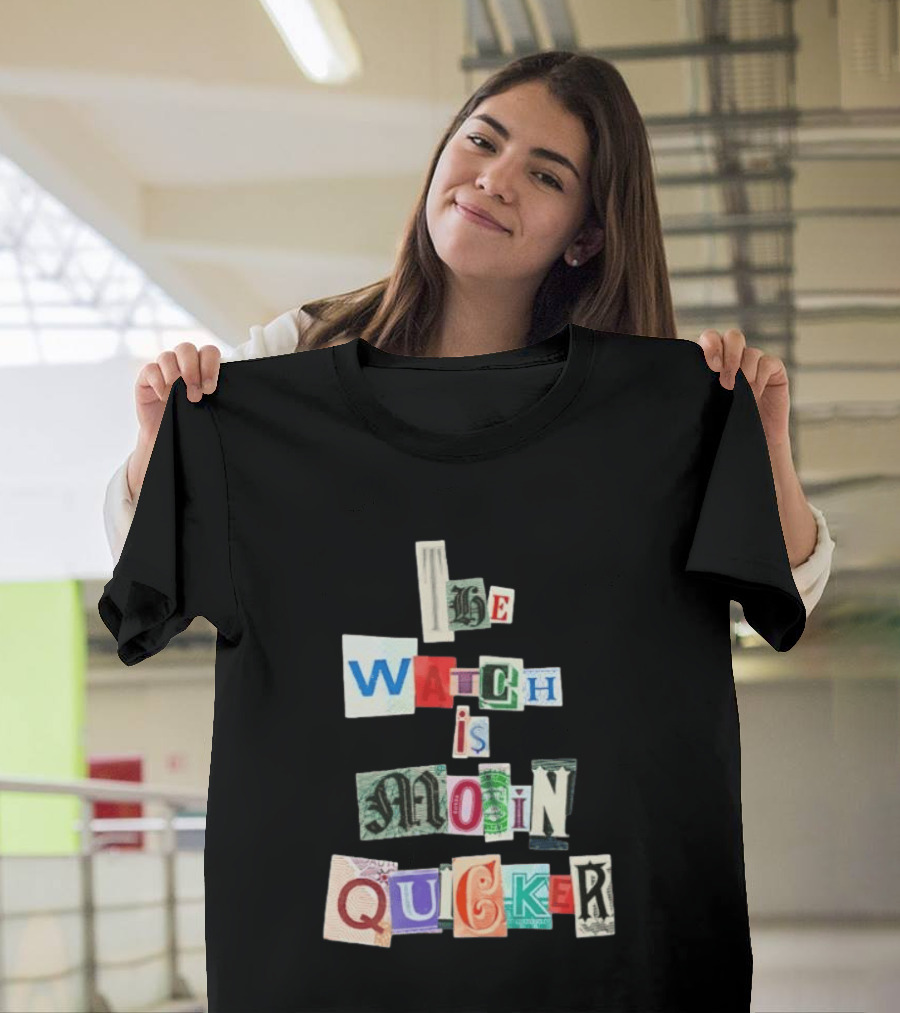 The Is Moin Quicker Collage T-Shirt
