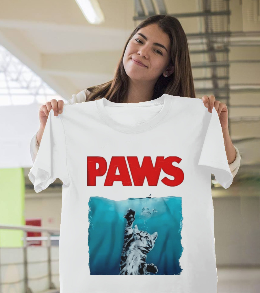 PAWS Cat Kitten Jaws T-Shirt
