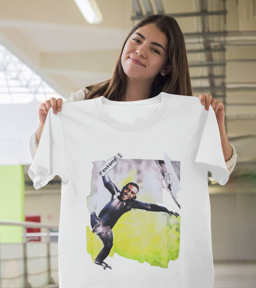 Chadwick Boseman Fentanyl Monkey T-Shirt