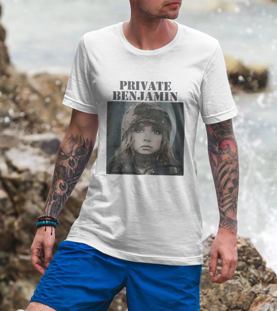 Private Benjamin Goldie Hawn 1980s Movie Iconic Military T-Shirt