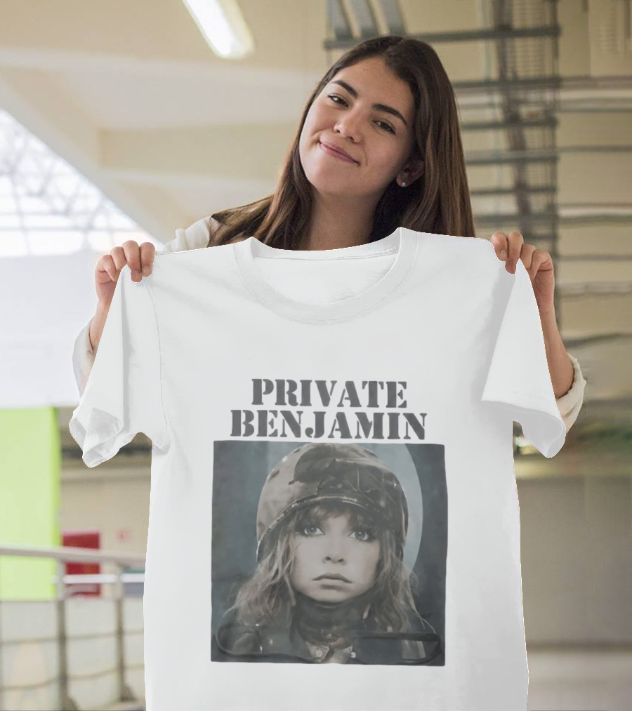Private Benjamin Goldie Hawn 1980s Movie Iconic Military T-Shirt