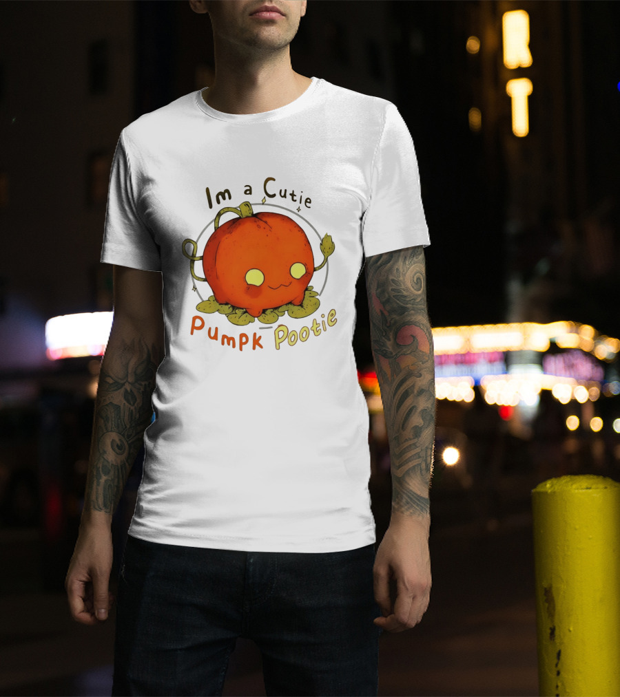 Im A Cutie Pumpk Pootie Pumpkin T-Shirt