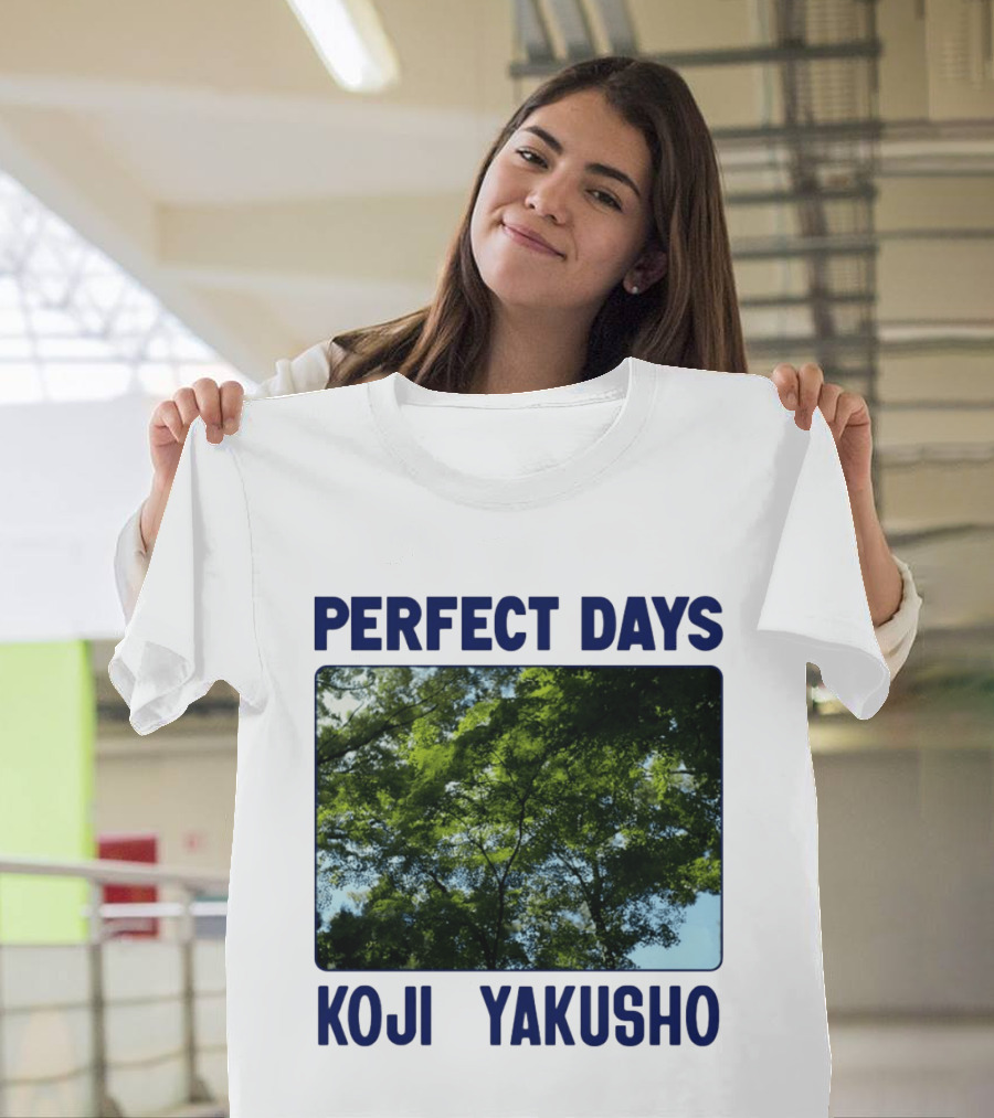 Perfect Days Koji Yakusho Forest Scene T-Shirt
