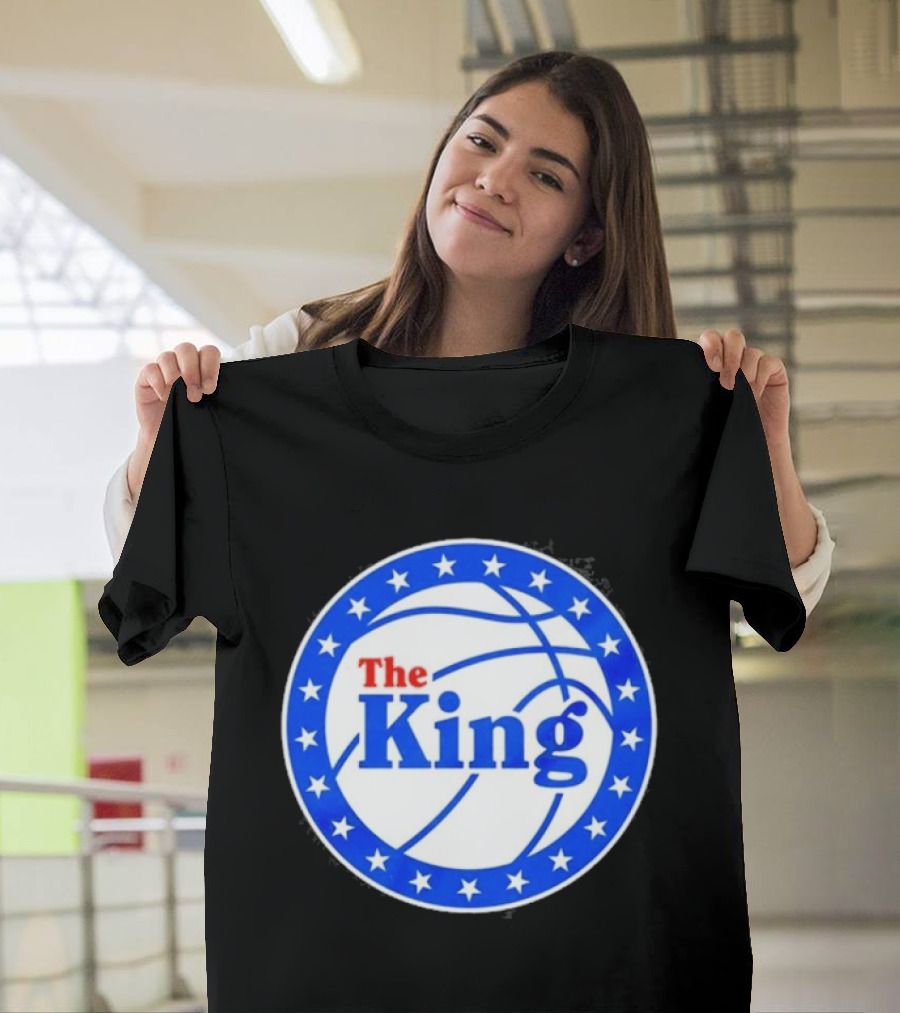 Philadelphia 76ers The King NBA Basketball Stars T-Shirt