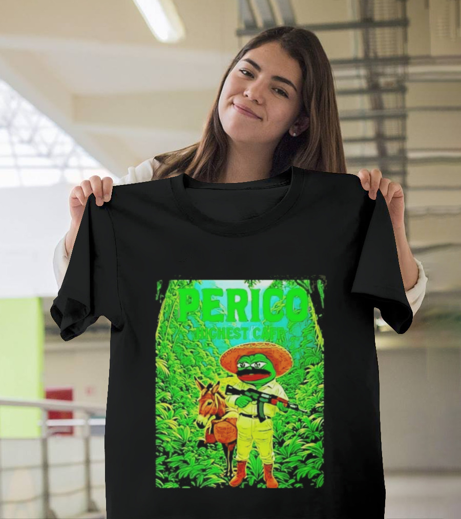 Perico Highest Caff Jungle Donkey Explorer T-Shirt