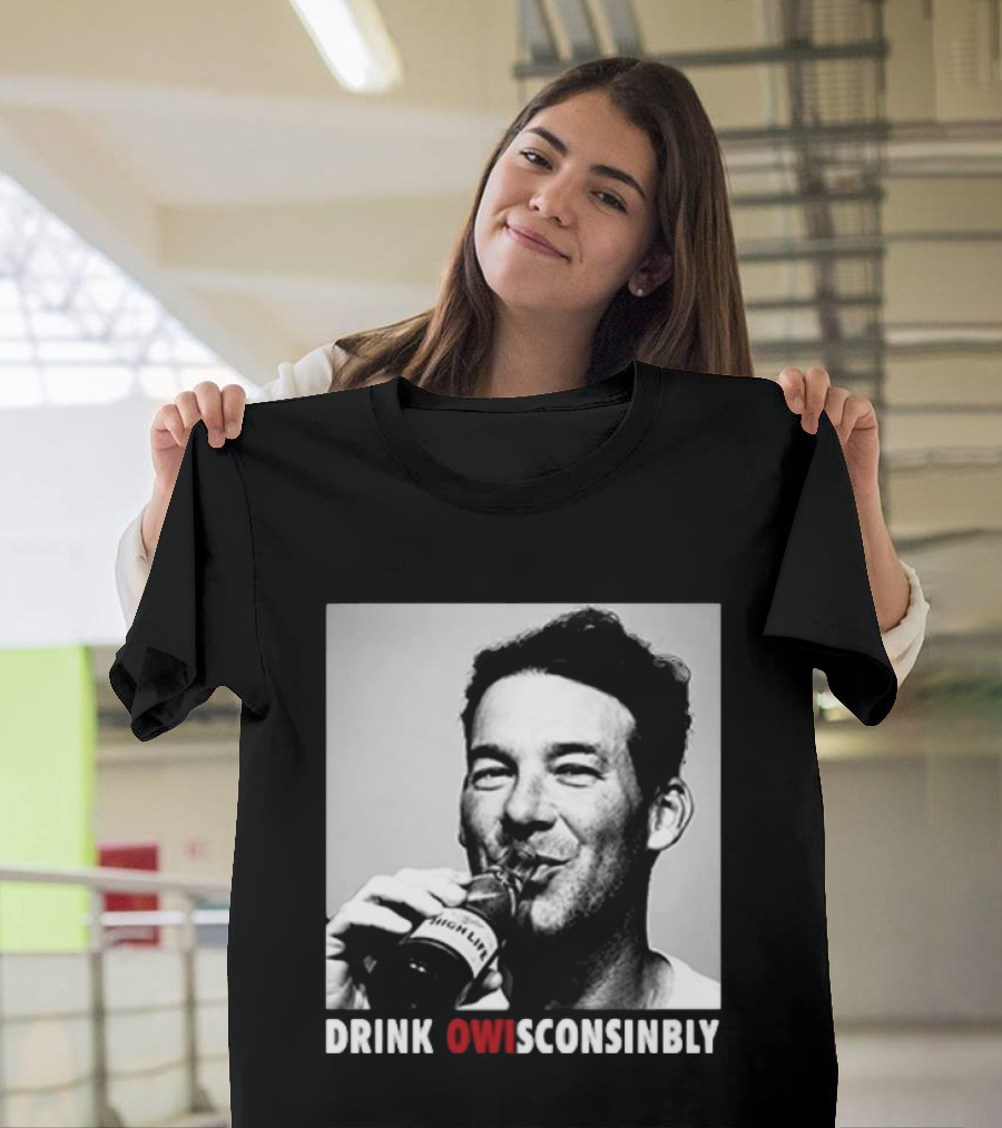 Tony Romo Drink OWIsconsinbly High Life T-Shirt