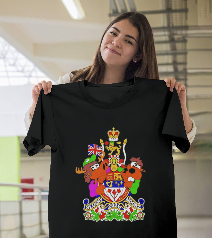 Slushy Noobz 2026 Coat Of Arms A Mari Ad Mare Martin Hamzah T-Shirt