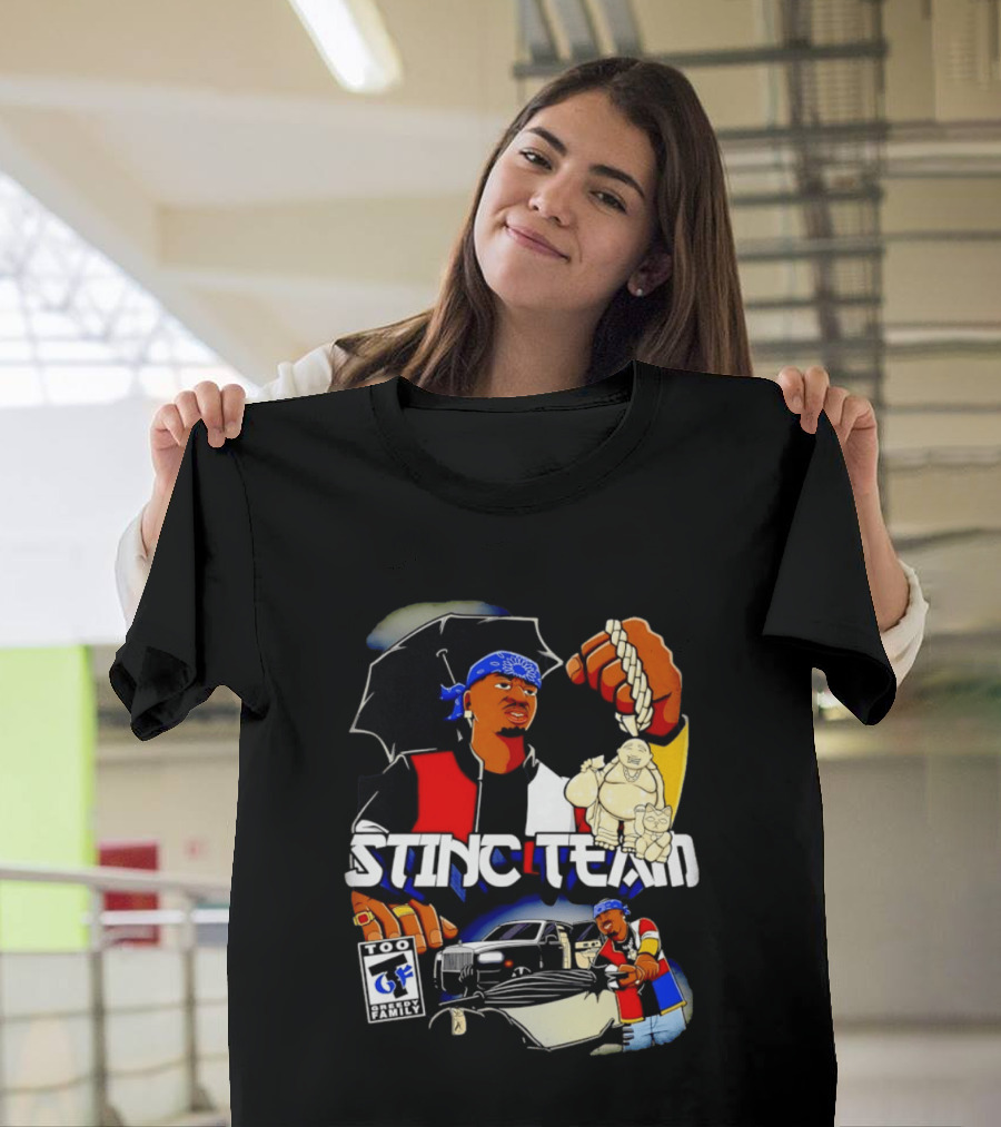 Stinc Team Too Greedy Family Urban Streetwear T-Shirt