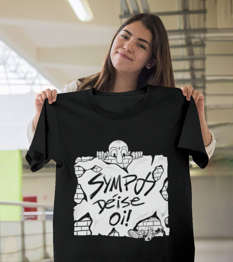 Sympos Deise Oi Skinhead Brick Wall Punk T-Shirt