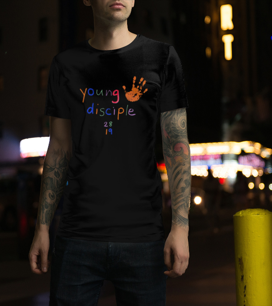 Young Disciple 2819 Handprint Colorful T-Shirt