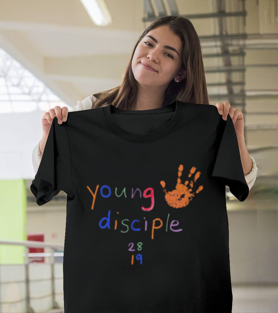 Young Disciple 2819 Handprint Colorful T-Shirt