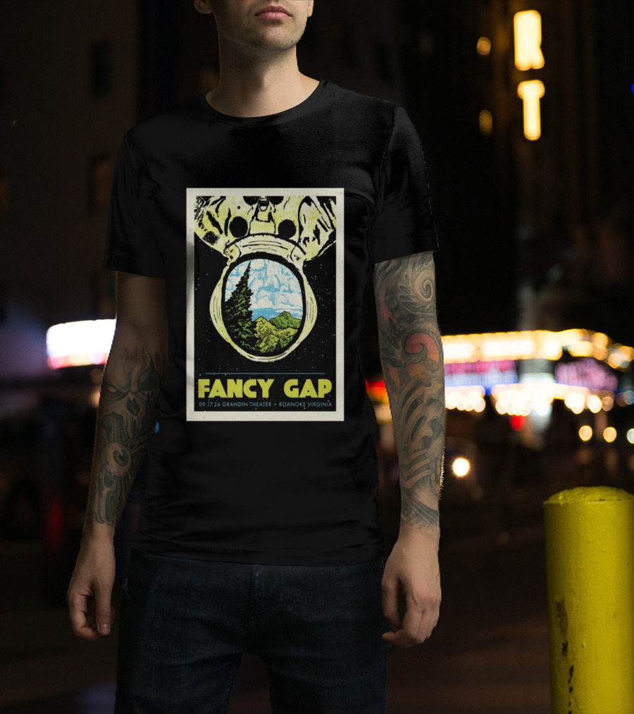 Fancy Gap 09 17 26 Grandin Theater Roanoke Virginia T-Shirt