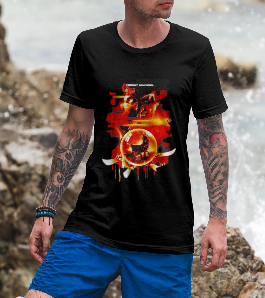 Freddy Krueger A Nightmare On Elm Street The Dream Child Freddy Delivers T-Shirt