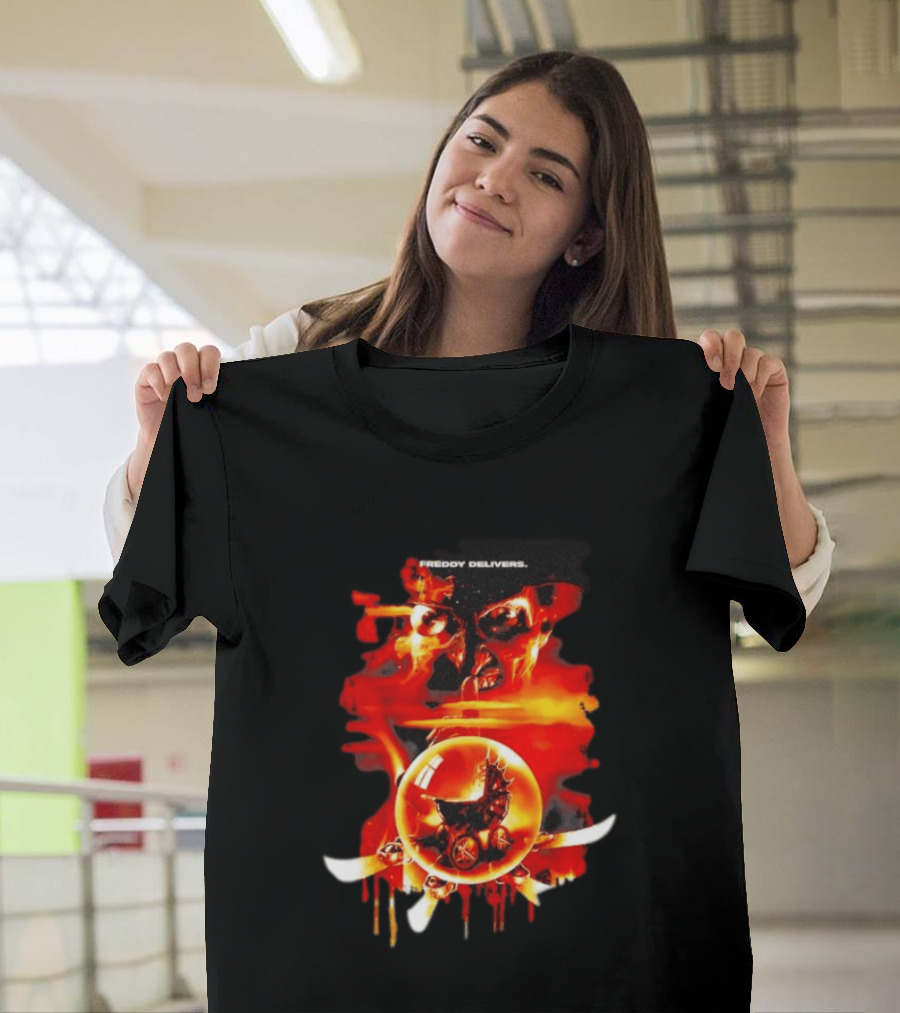 Freddy Krueger A Nightmare On Elm Street The Dream Child Freddy Delivers T-Shirt