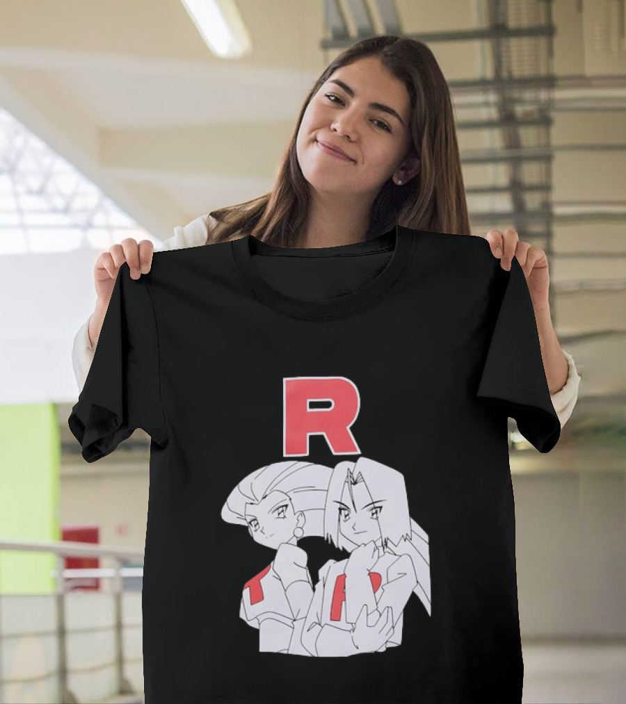Jessie James Team Rocket R POKEMON Characters T-Shirt