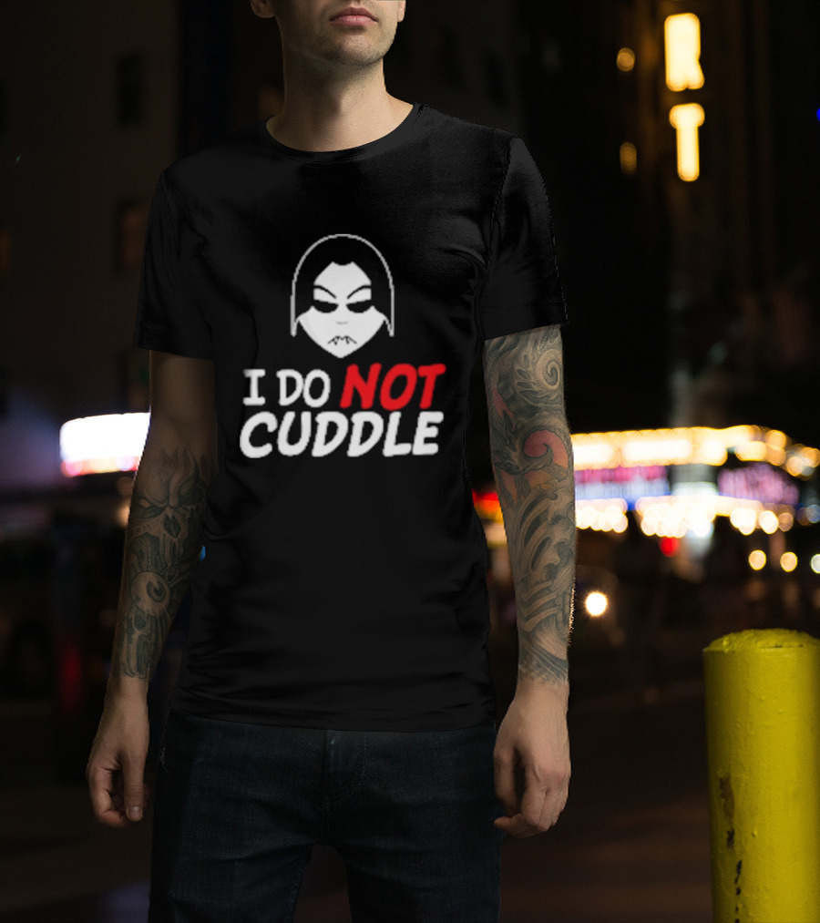 Last Blood I Do Not Cuddle Mask T-Shirt