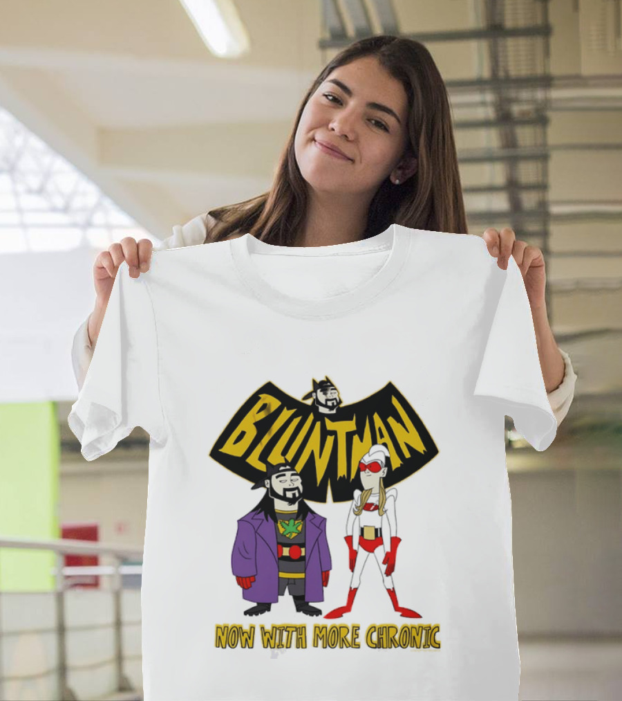 BLUNTMAN Now With More Chronic Jay And Silent Bob T-Shirt