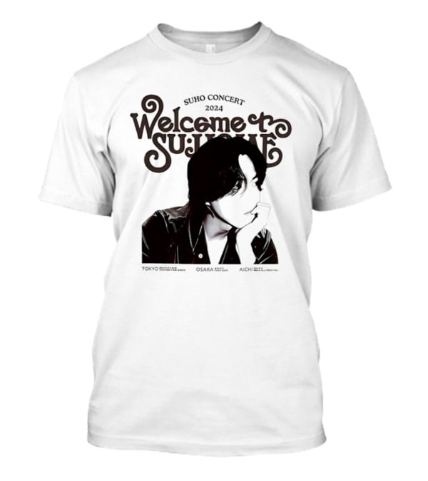 SUHO Concert 2024 Welcome To Su Home Tokyo Osaka Aichi Tour T-Shirt