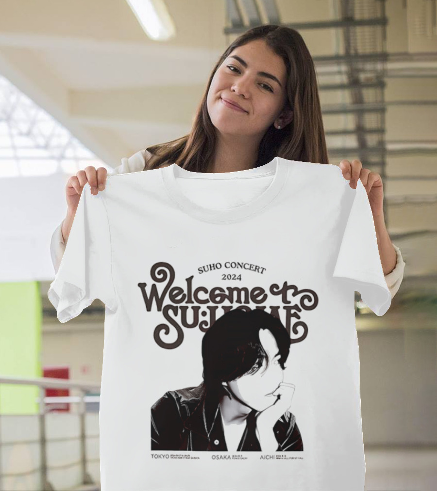 SUHO Concert 2024 Welcome To Su Home Tokyo Osaka Aichi Tour T-Shirt