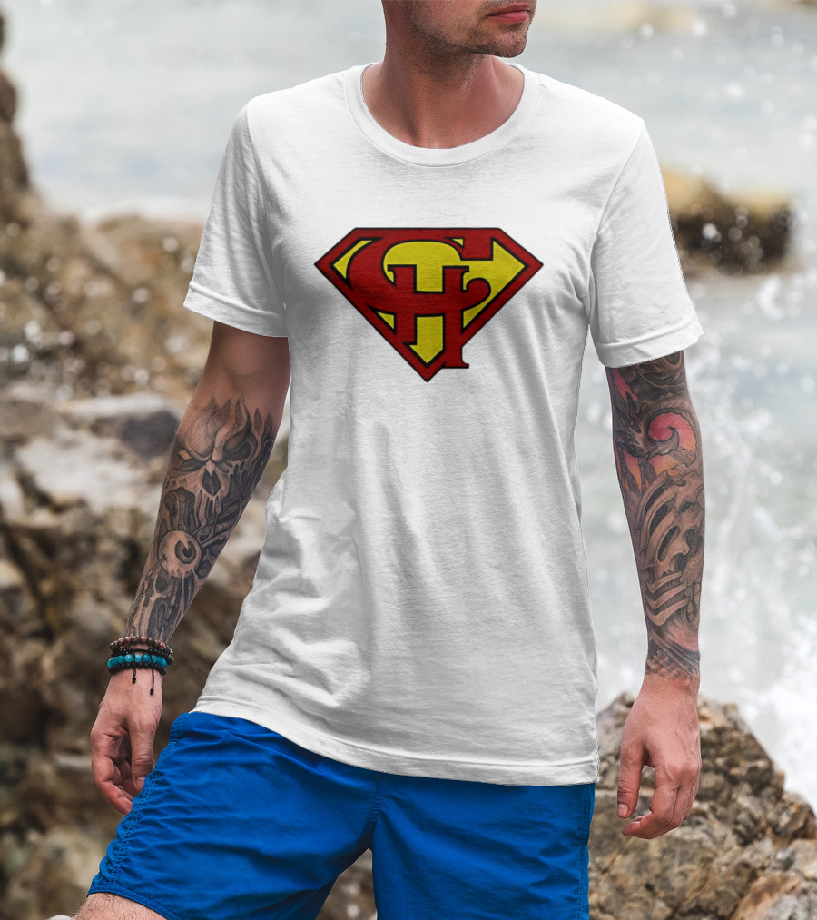 Superman Symbol CH Clark Kent Super Hero T-Shirt
