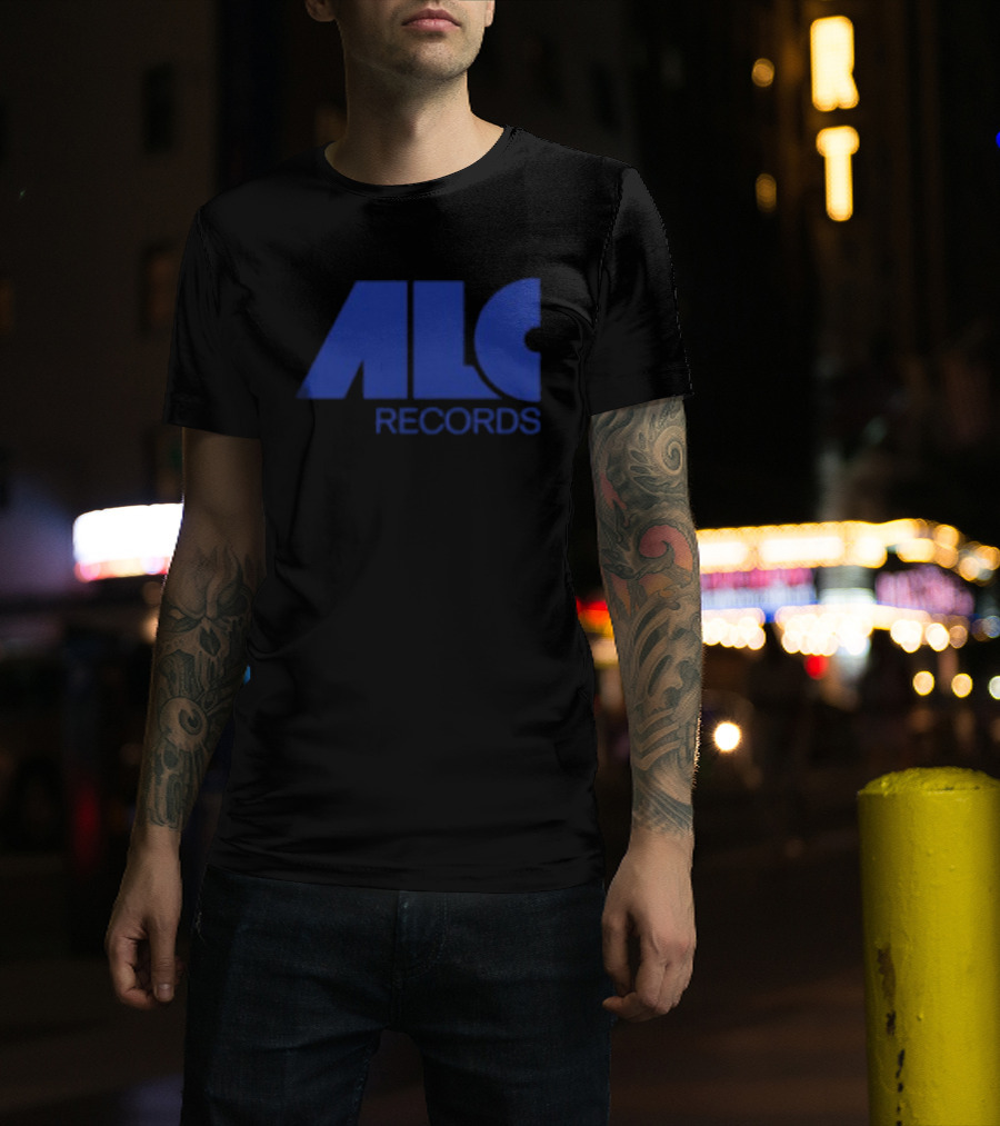 ALC Records Store Nouveau Black T-Shirt