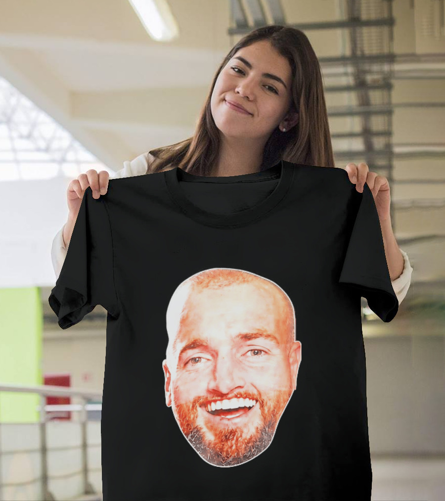 Post Malone Smiling Face Celebrity Image T-Shirt