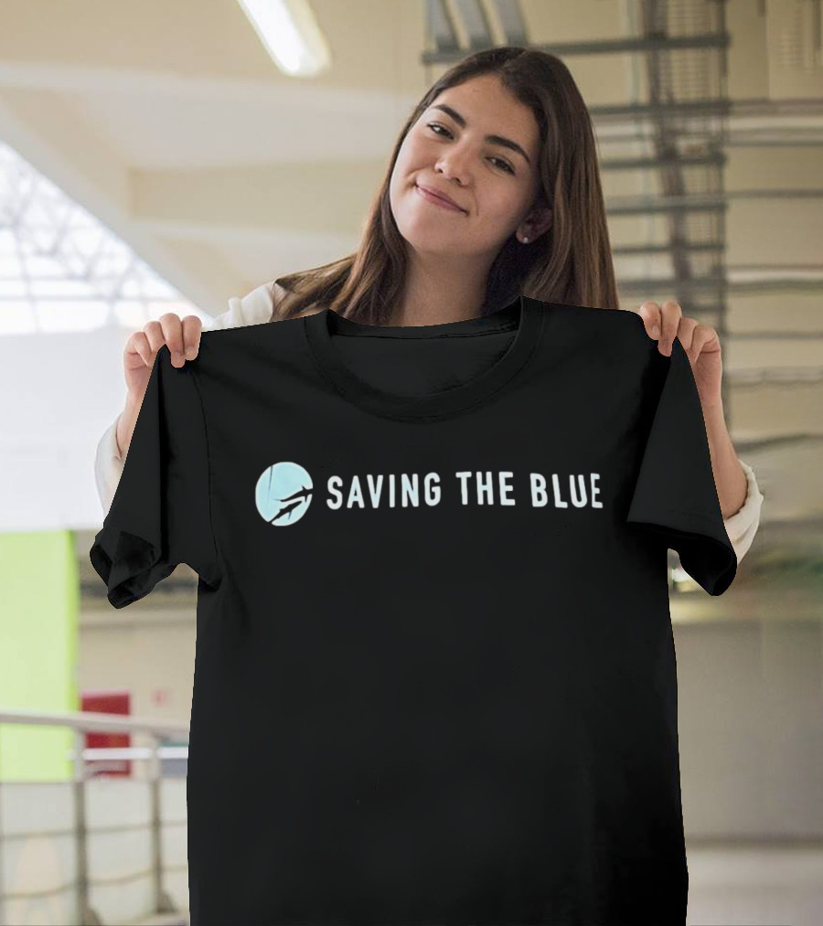 Saving The Blue Shark Conservation Marine Life T-Shirt