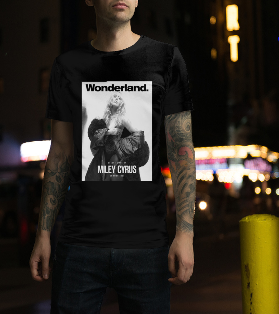 Wonderland Guest Edited By Miley Cyrus Summer 2026 T-Shirt